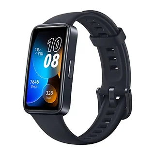 Band 8 Smartwatch, Ultra Flat Design, Sleep Tracking, 2 Week Battery Life, Health and Fitness Tracker, Compatible with Android & iOS, German Version,