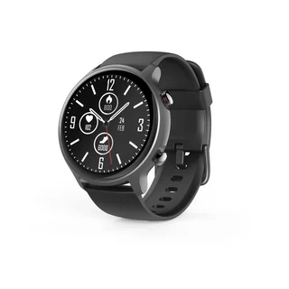 Smartwatch 6910 wasserdicht m. GPS-Tracker, großes Display (1,28" Full-Touch LCD-Chronograph, GPS-Laufuhr m. Blutsauerstoff- und Pulsmesser, Sportuhr