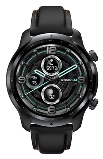 TicWatch Pro 3 GPS Smartwatch, NFC, GPS (Satellit), Retina AMOLED, Pulsmesser, Wasserdicht, Bluetooth, 1 GB, 8 GB, Android, iOS, Wi-Fi, Snapdragon