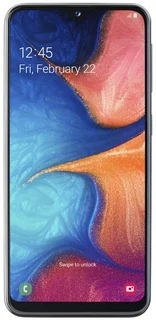 Samsung Smartphone 14,82cm (5,8 Zoll) Galaxy A20e, 3GB RAM, 32GB Speicher, Farbe: Schwarz