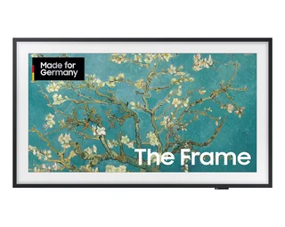 QLED 4K The Frame 32 Zoll Fernseher (GQ32LS03CBUXZG, Deutsches Modell), mattes Display, austauschbare Rahmen, Art Mode, Smart TV [2023]