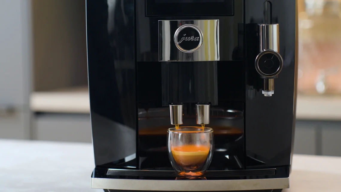 Der Espresso aus der Jura gelingt richtig gut.