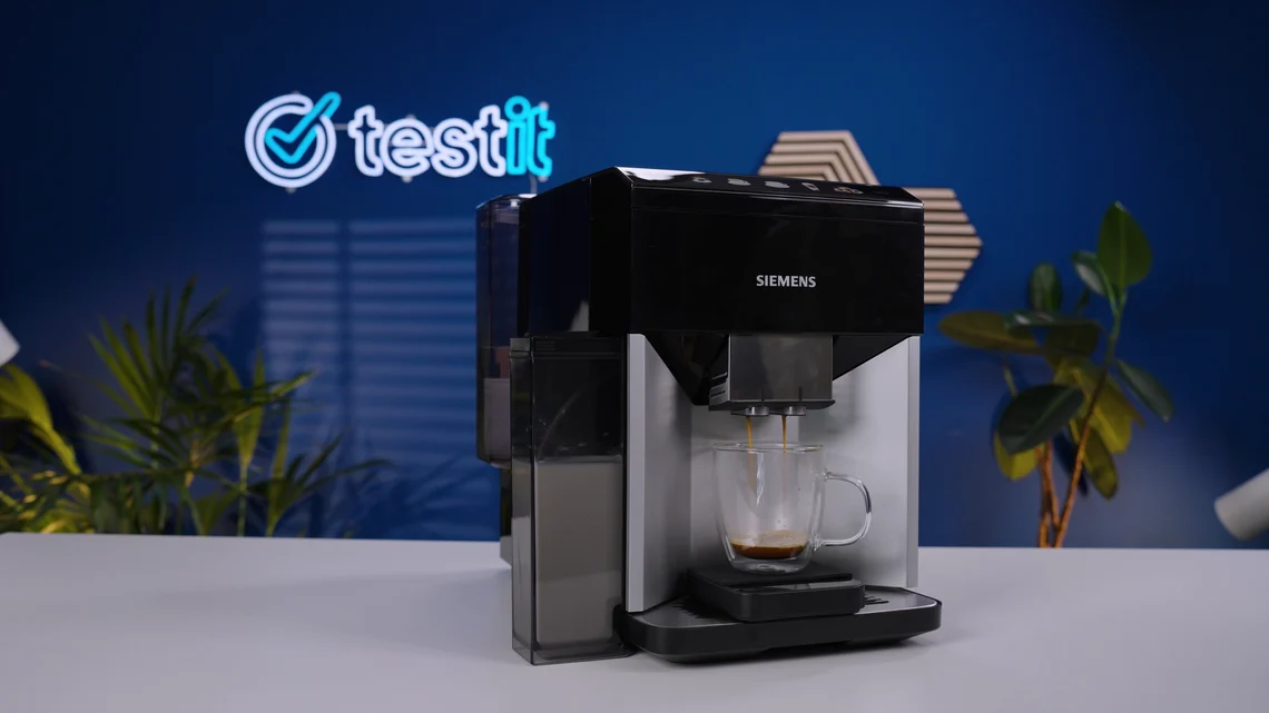 Espressobezug bei der Siemens EQ500.