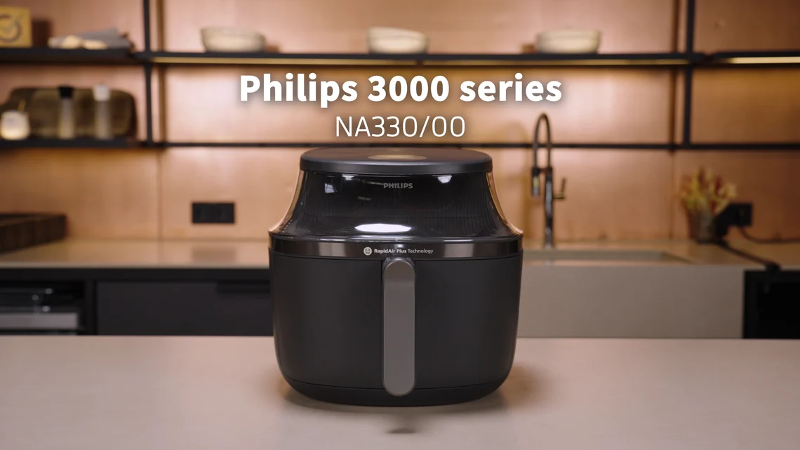 Der Philips Airfryer Series 3000 sieht auffällig anders aus - und zwar aus einem gutem Grund!